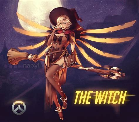 Witch mercy fan poster